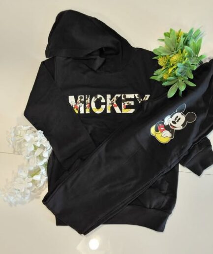 Czarny dres MYSZKA miki