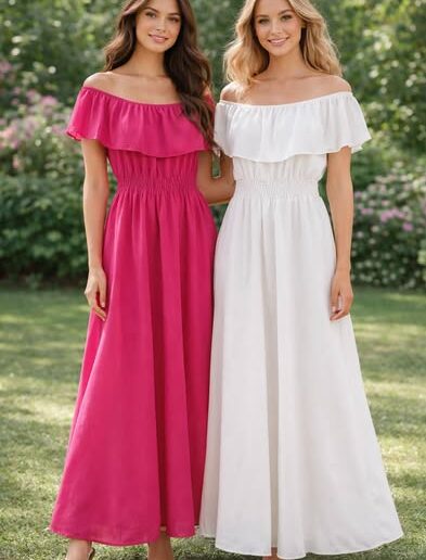 KOMBINEZI=ON DAMSJU W DWÓCH KOLORACH BIAŁY I RÓŻOWY